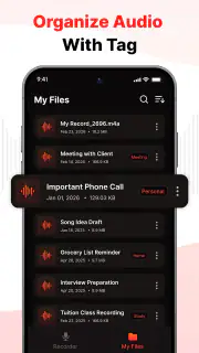 Voice Recorder & Audio Notes screenshot 2