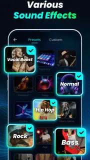 Volume Bass Booster, Equalizer screenshot 2