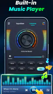 Volume Bass Booster, Equalizer screenshot 4