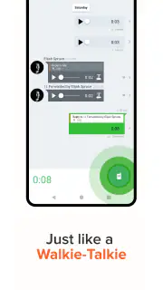 Voxer Walkie Talkie Messenger screenshot 2
