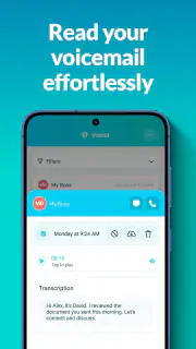 Voxist: read your voicemail screenshot 3