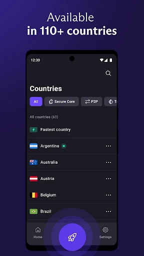 VPN Proton: Fast & Secure VPN screenshot