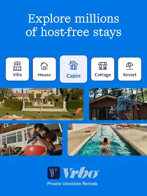 Vrbo Vacation Rentals screenshot