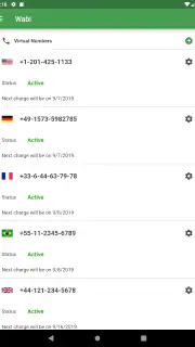 Wabi - Virtual Phone Number screenshot 8