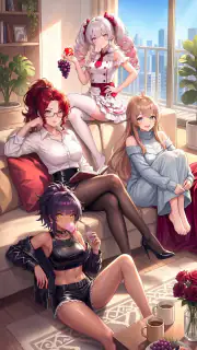 Waifus Next Door screenshot 1