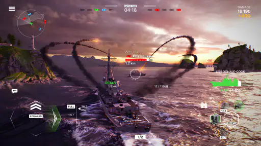 Warships Mobile 2: Naval War screenshot 5