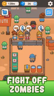 Wasteland Trade: Idle Zombie screenshot 1