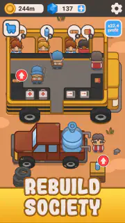 Wasteland Trade: Idle Zombie screenshot 2