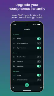 Wavelet: headphone equalizer screenshot 1