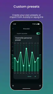 Wavelet: headphone equalizer screenshot 5