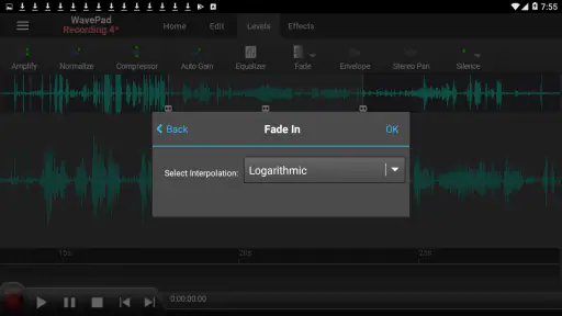 WavePad Audio Editor screenshot 3