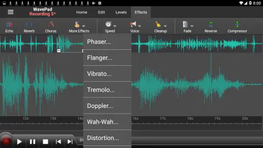 WavePad Audio Editor screenshot 7
