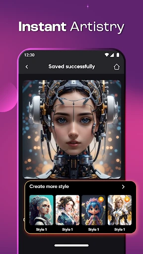 Wavy: Photo Editor & AI Art screenshot