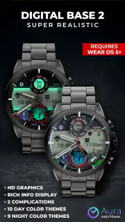 WB Digital Base 2 Watch Face screenshot 2