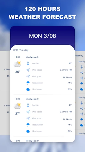 Weather app - Radar & Widget screenshot