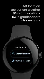 Weather Complications: Wear OS screenshot 2