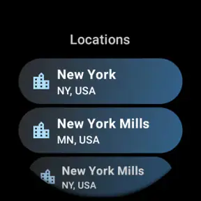 Weather Complications: Wear OS screenshot 8