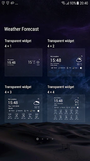 Weather Forecast screenshot