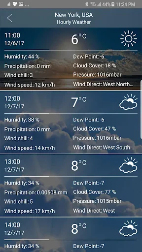 Weather Forecast screenshot