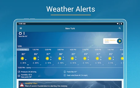 Weather & Radar - Storm radar screenshot