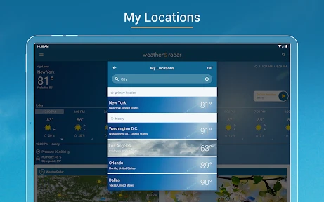 Weather & Radar - Storm radar screenshot