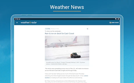 Weather & Radar - Storm radar screenshot