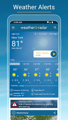Weather & Radar - Storm radar screenshot