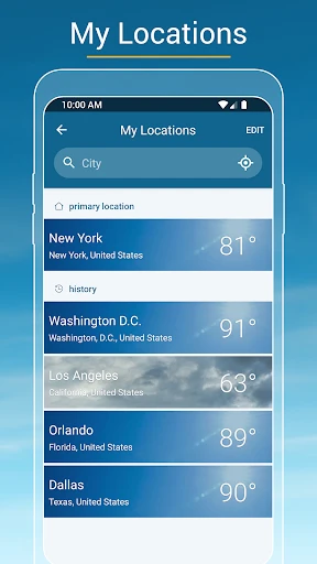 Weather & Radar - Storm radar screenshot