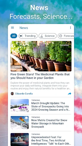 Weather Radar - Meteored News screenshot
