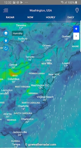 Weather Radar - Windy, rain ra screenshot