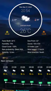 Weather Real-time Forecast screenshot 1