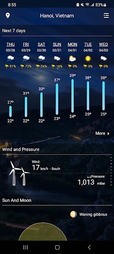 Weather Real-time Forecast screenshot