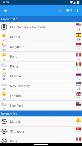 Weather XL PRO screenshot