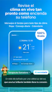 WeatherPop Español (Aviso) screenshot 1