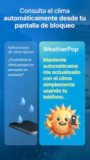 WeatherPop Español (Aviso) screenshot 2