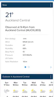 WeatherWatch screenshot 1