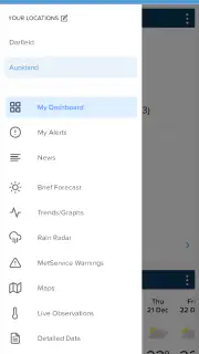 WeatherWatch screenshot 2