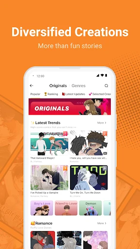 WebComics - Webtoon & Manga screenshot
