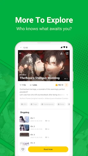 WebComics - Webtoon & Manga screenshot