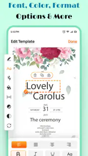 Wedding Invitation Maker App screenshot 3