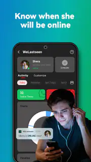 WeLastseen: Chat App tracker screenshot 3