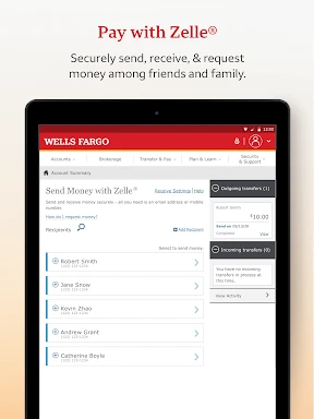 Wells Fargo Mobile® screenshot