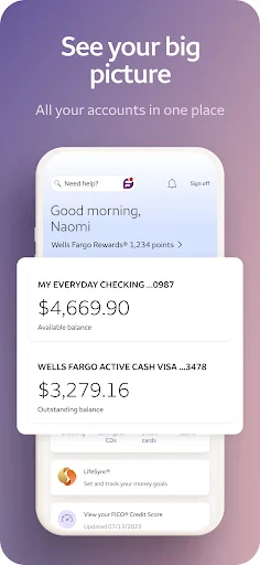 Wells Fargo Mobile® screenshot