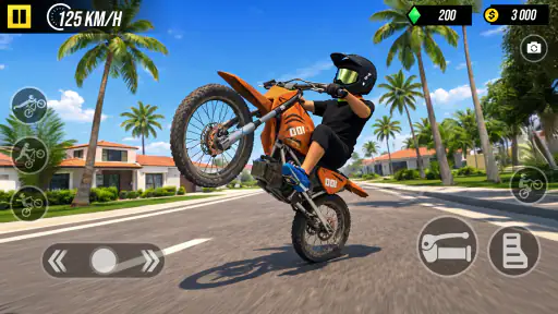 Wheelie Life: Moto Stunt screenshot 5