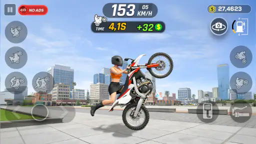 Wheelie Master: Moto Ride 3D screenshot 1