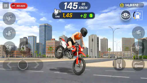 Wheelie Master: Moto Ride 3D screenshot 3