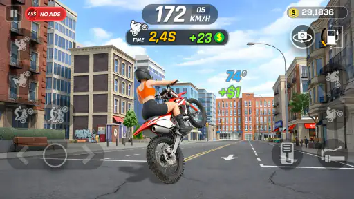 Wheelie Master: Moto Ride 3D screenshot 4
