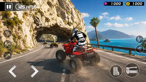 Wheelie Stunt Moto 3D screenshot 1