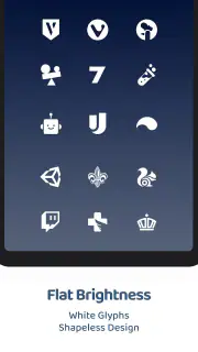 White Moonlight Icon Pack screenshot 7