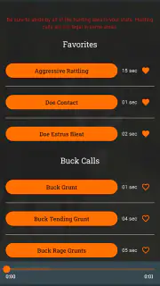 Whitetail Deer Calls Pro screenshot 2